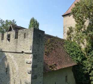 Iphofen: das 1596 zugemauerte Pesttor