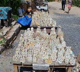 Typowy stragan z pamiątkami w Kapadocji