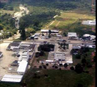 Die Molkereianlage in Caja Seca