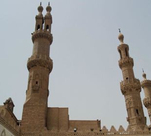 Minarette der Moschee