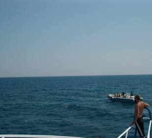 Gleich gehts ins Wasser