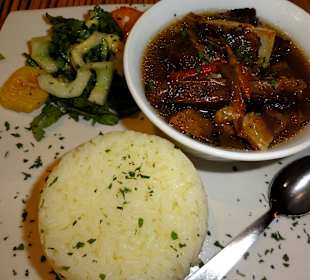 Kreolisches Schweinefleisch