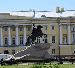 Der eherne Reiter in Sankt Petersburg