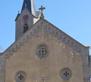 Die evangelische Kirche von Friesenhausen