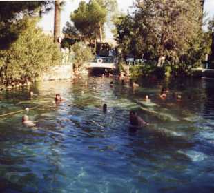 Thermalbad in Pamukkale