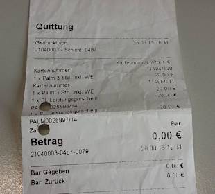 Rechnung Badwelt Sinsheim 