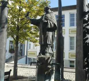 Bei einem Stadtbummel durch Bad Kötzting