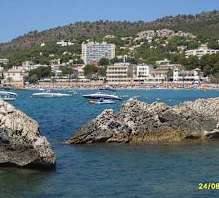 Blick auf die Bucht von Paguera