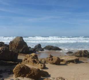 Praia de Monte Clérigo an der Westalgarve