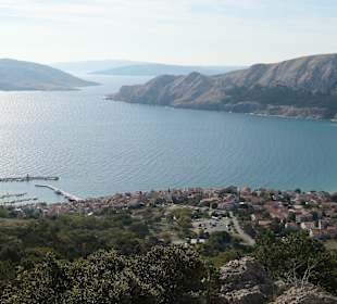 Bei einer schönen Bergwanderung bei Baška