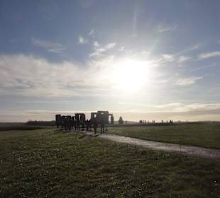 Blick auf Stonehenge