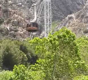 Fahrt mit der Aerial Tramway Palm Springs