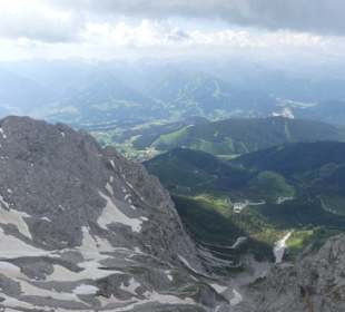 Ausicht vom Gletscher