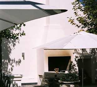 Aussenbereich des Restaurants
