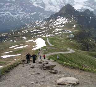 Wanderung vom Männlichen zur Kleinen Scheidegg