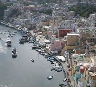 Nach rasanter Fahrt: Blick von oben