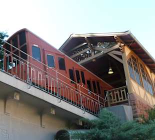 Die alte Standseilbahn in Heidelberg