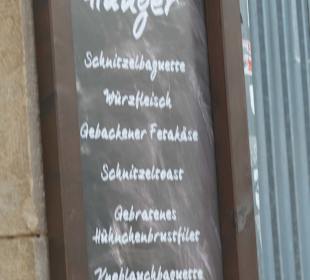 Speisekarte Stand 09/2023