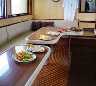 Verpflegung an Board