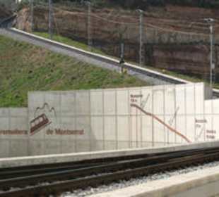 Talstation der Cremallera de Montserrat