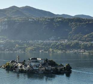 Orta Lake, 5 min drive from our B&B