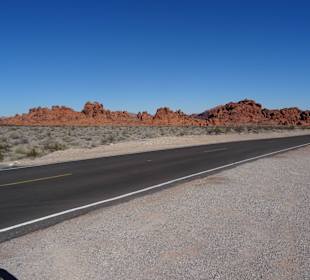 Im Valley of Fire unterwegs