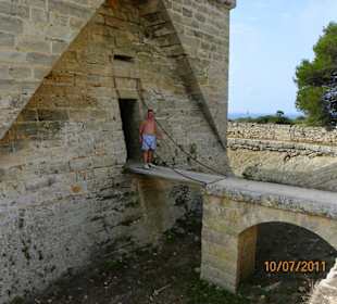 Zugbrücke zum Castell