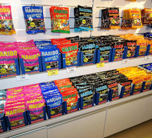 Rundgang durch den Haribo-Store