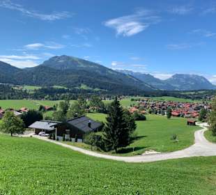 Blick auf Reit im Winkl