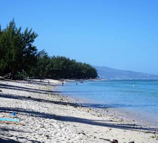 Blick über den Strand l´Ermitage