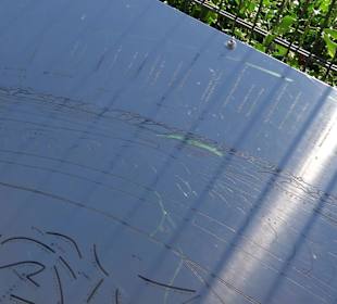 Alpenblick mit Infotafel Oberelchingen