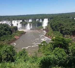 Wasserfälle von Iguazu. Ein Weltwunder
