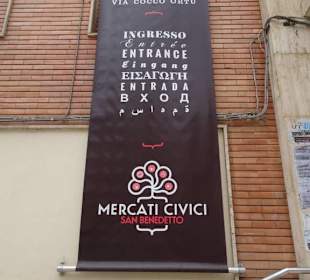 Außenansicht des Mercato Civico di San Benedetto