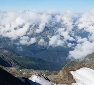 Widok z Kitzsteinhorn