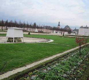 Schlosspark Schwetzingen im Winter