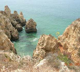 Felsenformation Nähe Ponte da Piedade