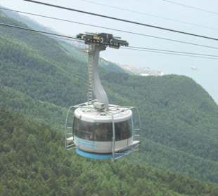 Gondel der Monte Baldo Seilbahn
