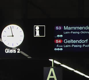S Bahn - Wartezeit auf nächste
