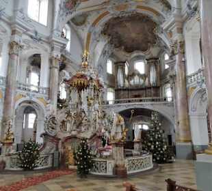 Impressionen aus der Basilika Vierzehnheiligen