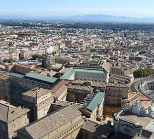 Übersicht vom Petersdom aus