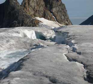 Helicopterflug zu den Gletschern