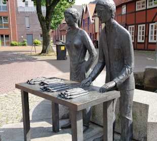 Eindrücke vom Spargelbrunnen in Nienburg
