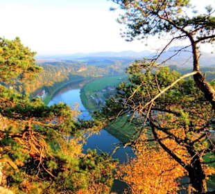 Rundumblick Elbsandstein