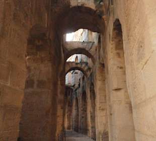 Kolosseum in El Jem Tunesien