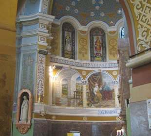 Seitenaltar in einer Nische