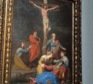 Historische Bilder im Kirchenschiff