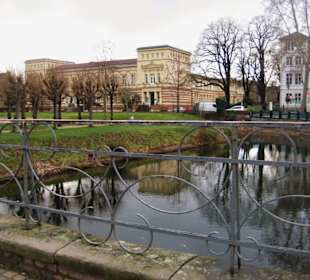 Poppeldorfer Weiher vor dem Schloss