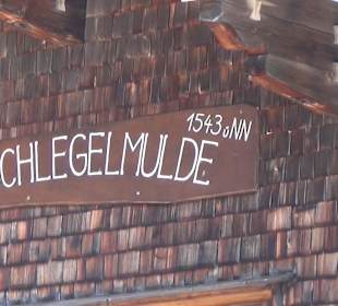 Almhütte Schlegelmulde