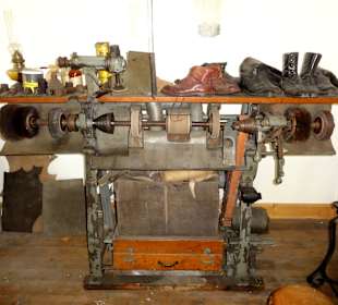 Werkstatt eines Schuhmachers
