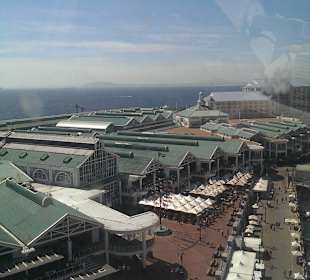 Ausblick vom Riesenrad an der Waterfront
